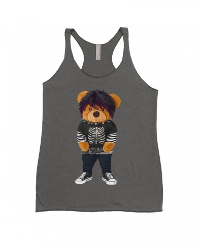 Music Life - Alternative Music Life Ladies' Tank Top | Emo Teddy Music Life Shirt $13.03 Shirts