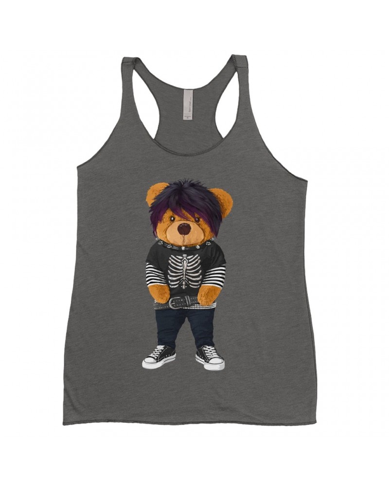 Music Life - Alternative Music Life Ladies' Tank Top | Emo Teddy Music Life Shirt $13.03 Shirts