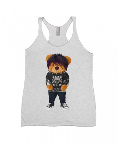 Music Life - Alternative Music Life Ladies' Tank Top | Emo Teddy Music Life Shirt $13.03 Shirts