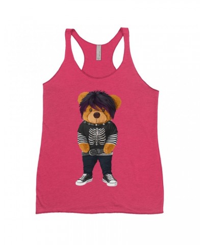 Music Life - Alternative Music Life Ladies' Tank Top | Emo Teddy Music Life Shirt $13.03 Shirts