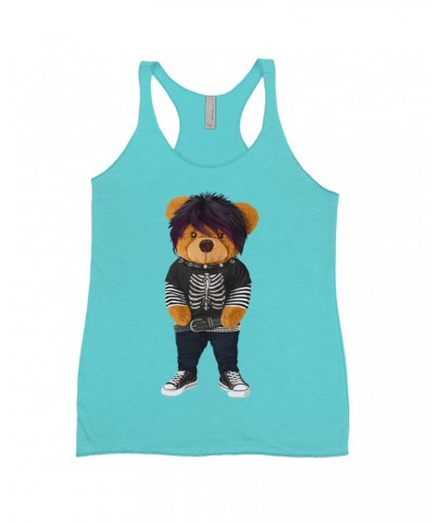 Music Life - Alternative Music Life Ladies' Tank Top | Emo Teddy Music Life Shirt $13.03 Shirts