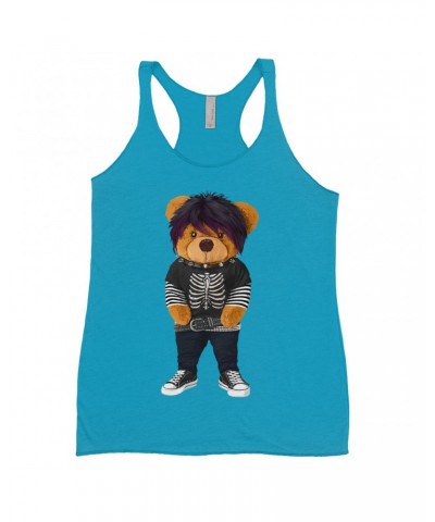 Music Life - Alternative Music Life Ladies' Tank Top | Emo Teddy Music Life Shirt $13.03 Shirts