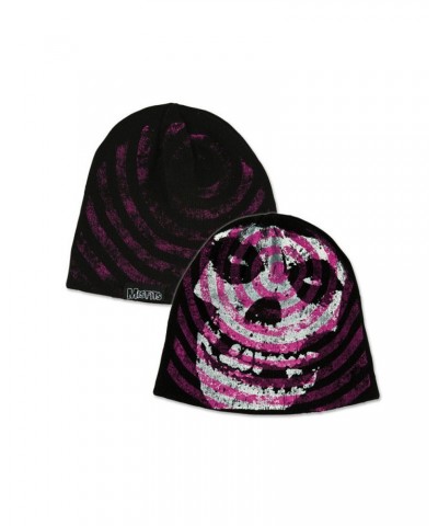 Misfits Purple Spiral Skull Beanie $8.40 Hats