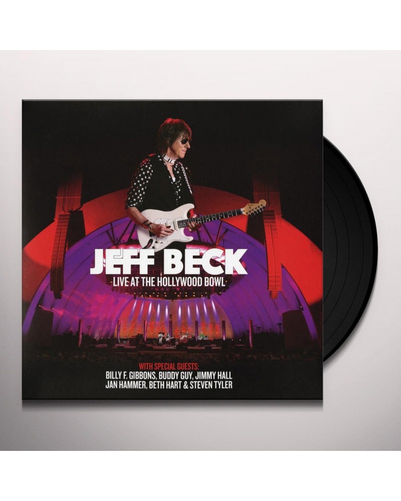 Jeff Beck LIVE AT THE HOLLYWOOD BOWL (3 LP/DVD) Vinyl Record $23.98 Vinyl