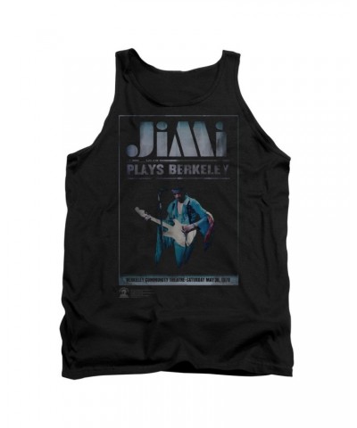 Jimi Hendrix Jimi Plays Poster Tank Top $8.75 Shirts