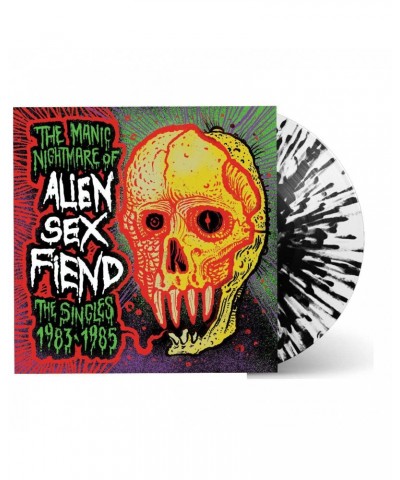 Alien Sex Fiend Manic Nightmare Of... (The Singles 1983-1985) (Splatter) Vinyl Record $9.57 Vinyl