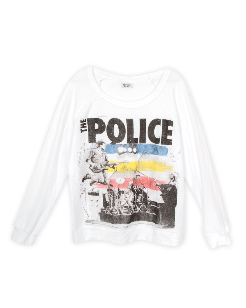 The Police White Long Sleeve Band T-shirt $10.50 Shirts