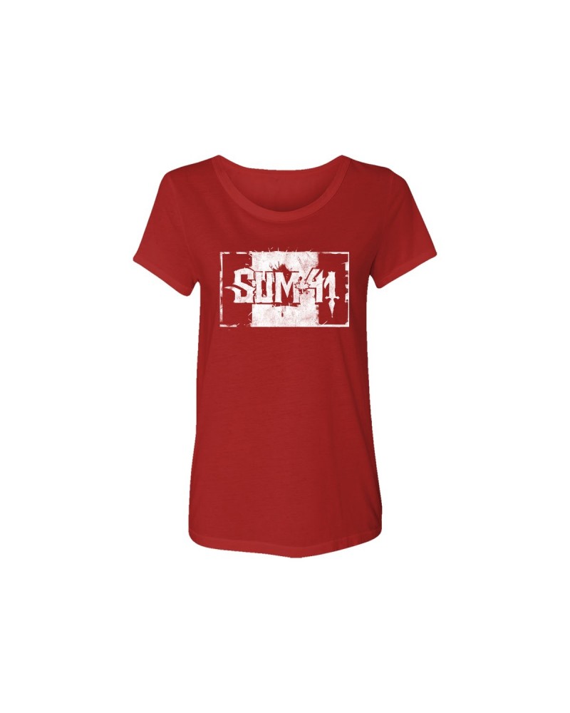 Sum 41 Canada 2022 Women's Maple Tee $20.00 Shirts