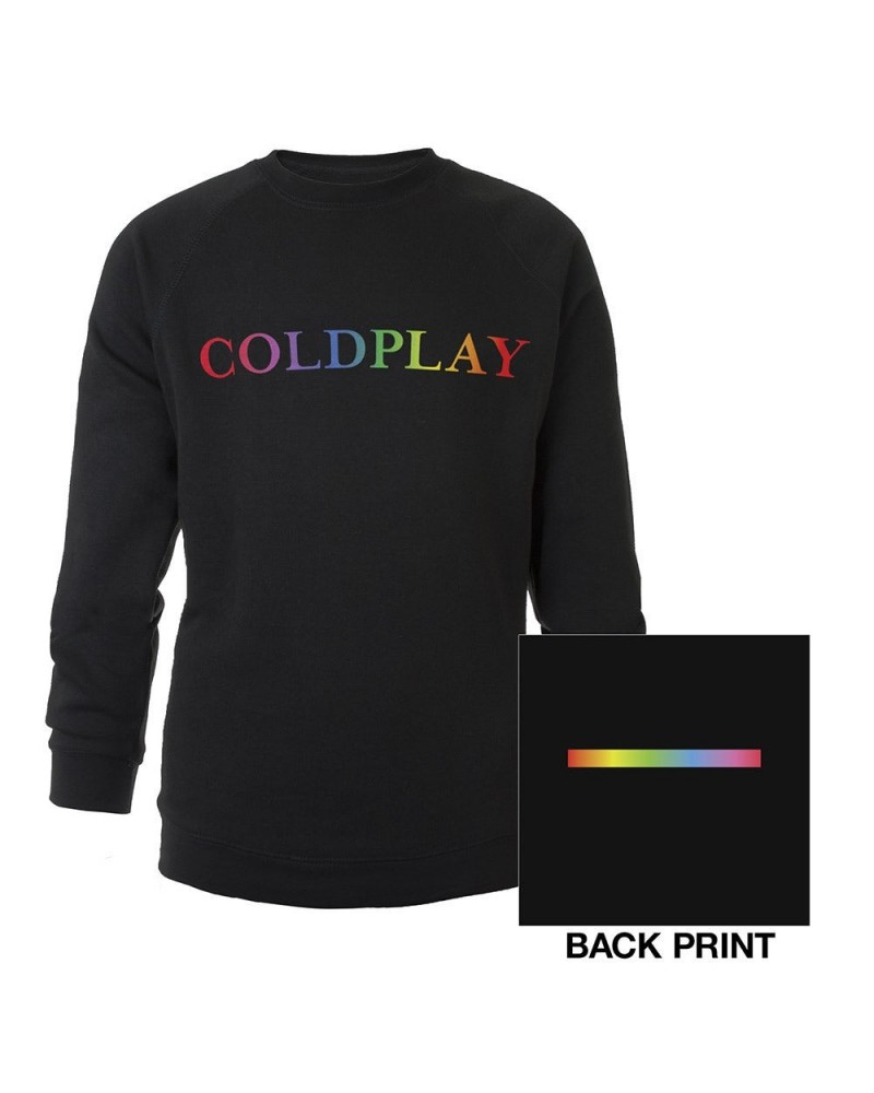 Coldplay Raglan Crew Neck Sweatshirt $15.44 Sweatshirts