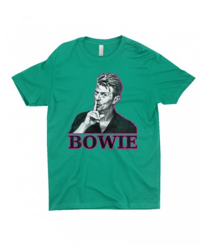 David Bowie T-Shirt | Black And White In Pink Photo Shirt $9.98 Shirts