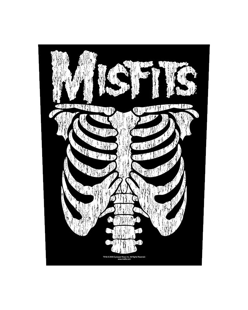 Misfits Ribcage' Back Patch $7.77 Accessories