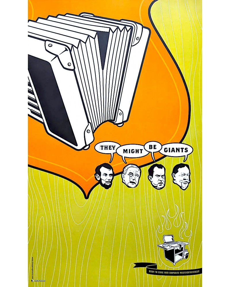 They Might Be Giants TMBG Party Poster $11.70 Decor