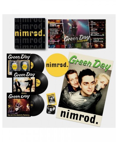 Green Day Nimrod (25th Anniversary/5LP) Vinyl Record $40.80 Vinyl