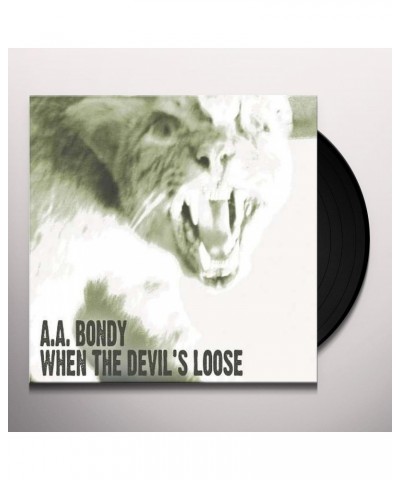 A.A. Bondy When The Devil's Loose Vinyl Record $9.40 Vinyl