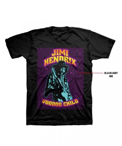 Jimi Hendrix Black Light T-Shirt $9.28 Shirts